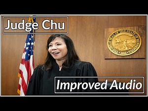 Unintentional ASMR | Judge Chu | Improved Audio