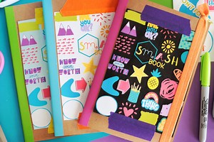 Smash Book Printables (Covers & Decals)   Video - Gluesticks Blog