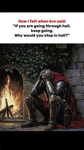 If you are going through hell, keep going #motivational #quotes #peace #relatable #english #life