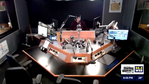 Tan suit versus middle finger