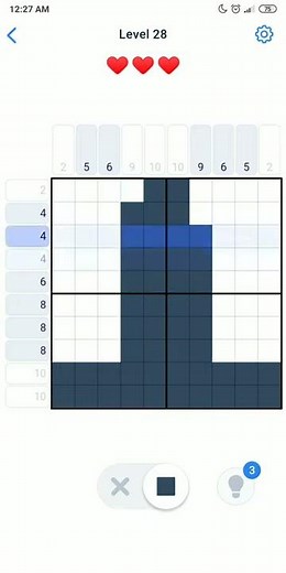 Nonogram Puzzle Level 28 | Gameplay Walkthrough | Easy Solution