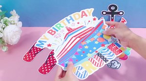 Kanayu 6 Pcs Birthday Cruise Door Decorations Magnetic Large Ship Decorations Magnets Anchor Cruise Decor Car Fridge Magnet Decal for Carnival Stateroom Door