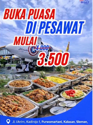 New konsep jogja airport resto akan hadir di awal bulan ramadhan,buruan keep tanggal dan seetnya jangan sampai ketinggalan yah.#promomakanharian #berandatiktok #fyp #xybca