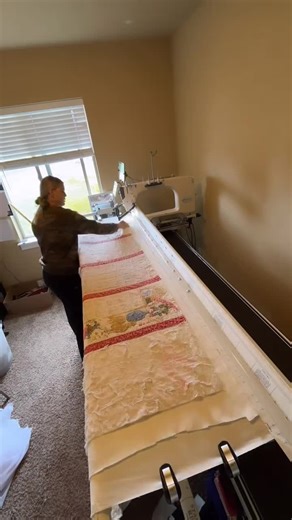 Connecting Threads on Instagram: "Continue along with @messyquilts' journey restoring this stunning antique quilt 🩷 • Part 2 of 3: Vintage Quilt Repair • I’m always up for a vintage quilt repair challenge. This one was NO JOKE on the “vintage” part. It was by far the most fragile quilt I’ve handled, and I knew I had to get creative on how to “fix” it. • Part 1: Assess the damage. Part 2: I knew a new backing and batting would help stabilize the quilt, but keeping it all intact would be tricky. 