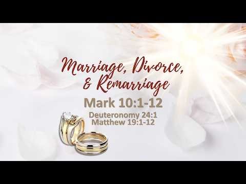 2026-02-08 - Marriage, Divorce and Remarriage - Mark 10:1-12