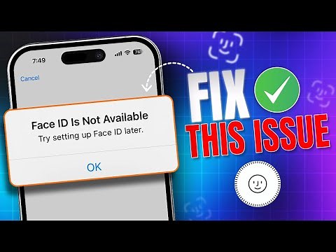 How to Fix Face ID Not Available Problem on iPhone | Face ID Unavailable on iOS Solution