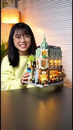 LEGO Compatible Premium Corner Hotel Building Blocks