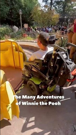 Disneyland in Anaheim, California had some great rides that I could actually stay in my power