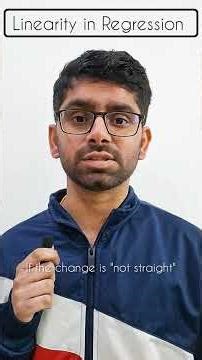 Linearity in Regression #linear #parameters #regression #econometrics