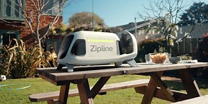 Zipline Adds Rappelling Droid to Delivery Drones
