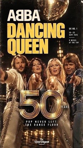 ABBA's "Dancing Queen" Ruled the UK 50 Years Ago