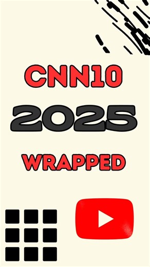 CNN 10 on Instagram: "Your #CNN10 Wrapped is here! 🔊🤓 You tuned in, asked questions, stayed curious — and made this our favorite year yet. P.S. @coywire #1 song on Spotify this year really was a Harry Potter trap remix…"