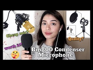 BM-800 Condenser Microphone - Full Review (Unboxing, Setup, Audio Tests)