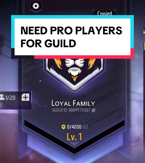 Join Our Gaming Guild: Seeking Experienced Players