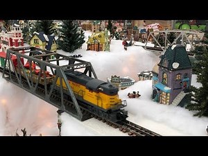 Christmas Train Layout O Gauge Decor North Pole