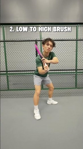 How to hit the backhand topspin drops! #pickleball #pickleballtips #pickleballclinic #fyp