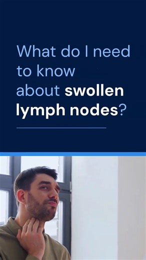 Swollen lymph nodes? Here’s what they mean, when to worry, and what to do! Tap to learn more ➡️ https://allhealthtv.com/what-do-i-need-to-know-about-swollen-lymph-nodes | Allhealthgo | Facebook