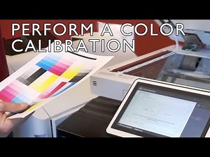 How to Perform Color Calibration