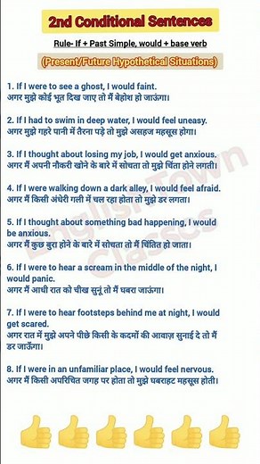 Second Conditional Sentences #2nd Conditional sentences examples #examples