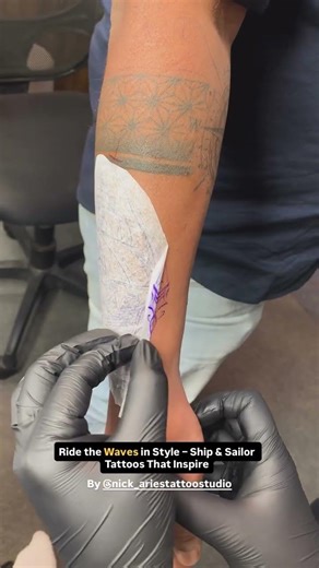 Ship & Sailor Tattoo 🚢⚓ | Best Tattoo Studio in Noida