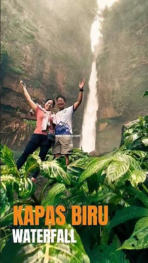 THE BEAUTY OF KAPAS BIRU WATERFALL - EAST JAVA - INDONESIA