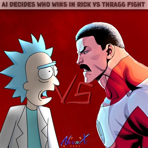 I Asked 4 AI... Who Wins? 🤖🔥 | Rick vs Thragg | #thragg #rick #rickandmorty #invincible