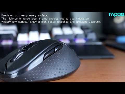 Rapoo M500 SILENT Multi-mode Silent Wireless Mouse