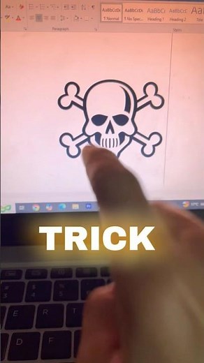 Skull/Crossbones ☠️ (Danger) Symbol In MS Word | Easy Trick And Hack