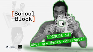 1.5K views · 148 reactions | Smart contracts. They’re self-executing with terms between different parties written in code. But where do they come from? What are the advantages and use cases? What can go wrong? Here’s the scoop on the #blockchain technology that could disrupt the worlds of finance, real estate, insurance, and more. This week on #schoolofblock ft. The Defiant: https://bit.ly/3guCwS1 | Ledger | Facebook