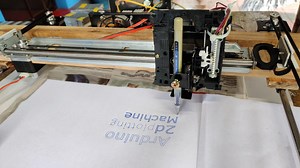 The Arduino CNC Drawing Machine