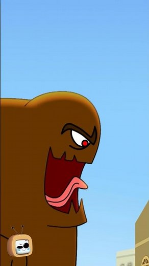 Giant Alien vs Rats Rat-a-tat #cartoons #animation #funnycartoon