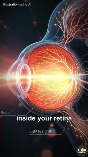 👁️ How Your Eyes Really See the World 🌍 #science #health #shorts
