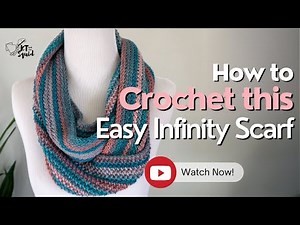 How to make this fun and easy infinity scarf!