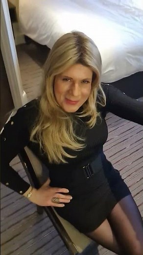Crossdresser in a Sweater Dress #inclusion #transgender