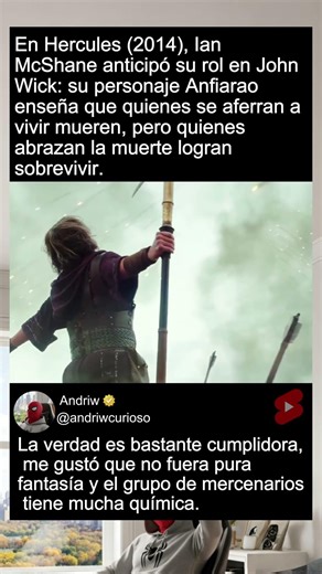 En Hercules (2014), Ian McShane anticipó su rol en...