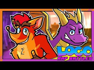 Crash Bandicoot vs. Spyro the Dragon - RAP BATTLE! - ft. LIME KING