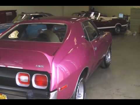 1974 AMC JAVELIN AMX MUSCLE CAR FOR SALE!