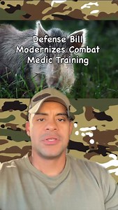 23K views · 409 reactions | Military News: A new defense bill updates how military medical training is conducted, shifting toward modern simulation-based methods. Officials say the changes maintain readiness while modernizing training. #MilitaryNews #combatmedics #defenseupdate | Larry FloresBerrier | Facebook