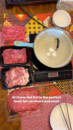 Comment HOTPOT for my at-home starter guide and best tips to have the perfect hotpot experience for HALF the price of what restaurants charge !!! 🤭🥩🔥 Here I am enjoying pork butt, black cod, beef belly, beef flank, and beef round! My MIL invited us for dinner and she always makes at home hotpot because she knows I have a monster appetite 🤣❤️ it’s literally carnivore heaven!!! . . . . #fatloss #weightlossjourney #carnivorediet #carnivore #worldcarnivoremonth #carnivorewomen #carnivorelife #ca
