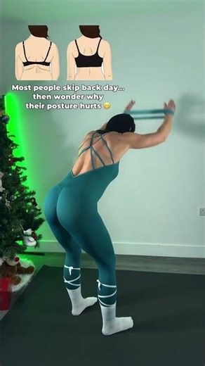 3 Band Exercises That Fix Your Back — Strength, Posture & Control 💪🔥