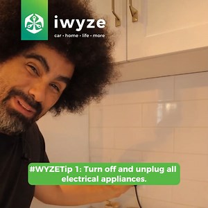 83K views · 41 reactions | Here's a sneak peek: · Unplug appliances · Test your alarm system · Practice fire safety by testing smoke detectors and reviewing escape routes. | iWYZE | Facebook