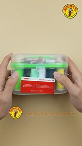 1.6K views · 786 reactions | 淋 Threading Made Easy! Try this simple lifehack to thread your needle in seconds. No more frustration! ✨ #MRDIY #AlwaysLowPrices #AlwaysTheSmarterChoice #Lifehacks | MR DIY | Facebook