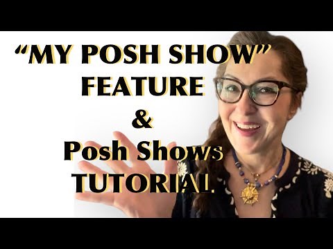 My Posh Show Feature and HOW TO GET IT|Poshmark live and Silent shows How To|#poshmarkreseller#howto