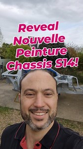 Nouvelle peinture chassis S14! Un pouce si ca vous plait ;-) | Laurent Nikitin