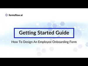 How to Design An Employee Onboarding Form with formsflow.ai