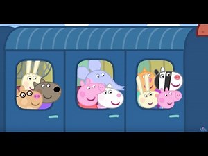 Peppa Pig Świnka Peppa po Polsku | Podróż pociągiem z Świnką Peppa | Bajki Po Polsku