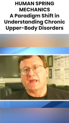 Dr Robert Goldman MD, PhD, DO, FAASP, NASM A4M on Dr Stoxens Human Spring Approach