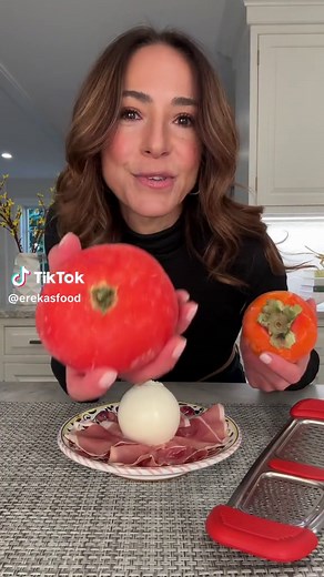 Frozen Grated Persimmon & Burrata Recipe