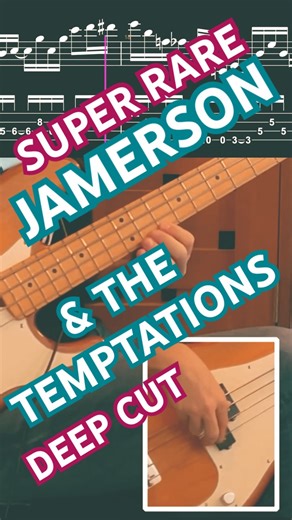 This DEEP cut by The Temptations has such a SMOOTH and FUNKY bassline! #basscover #jamesjamerson