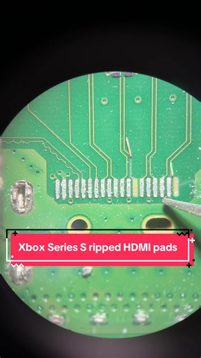 Repairing Xbox Series S HDMI Port Damage